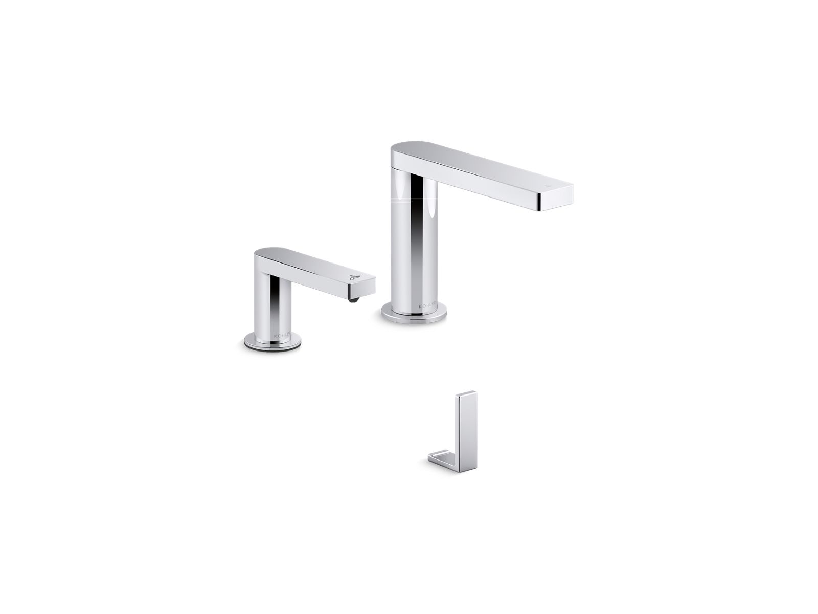 Composed® Touchless Lavatory Faucet And Soap Dispenser With Kinesis® Sensor Technology, Ac-Powered, 0.5 Gpm