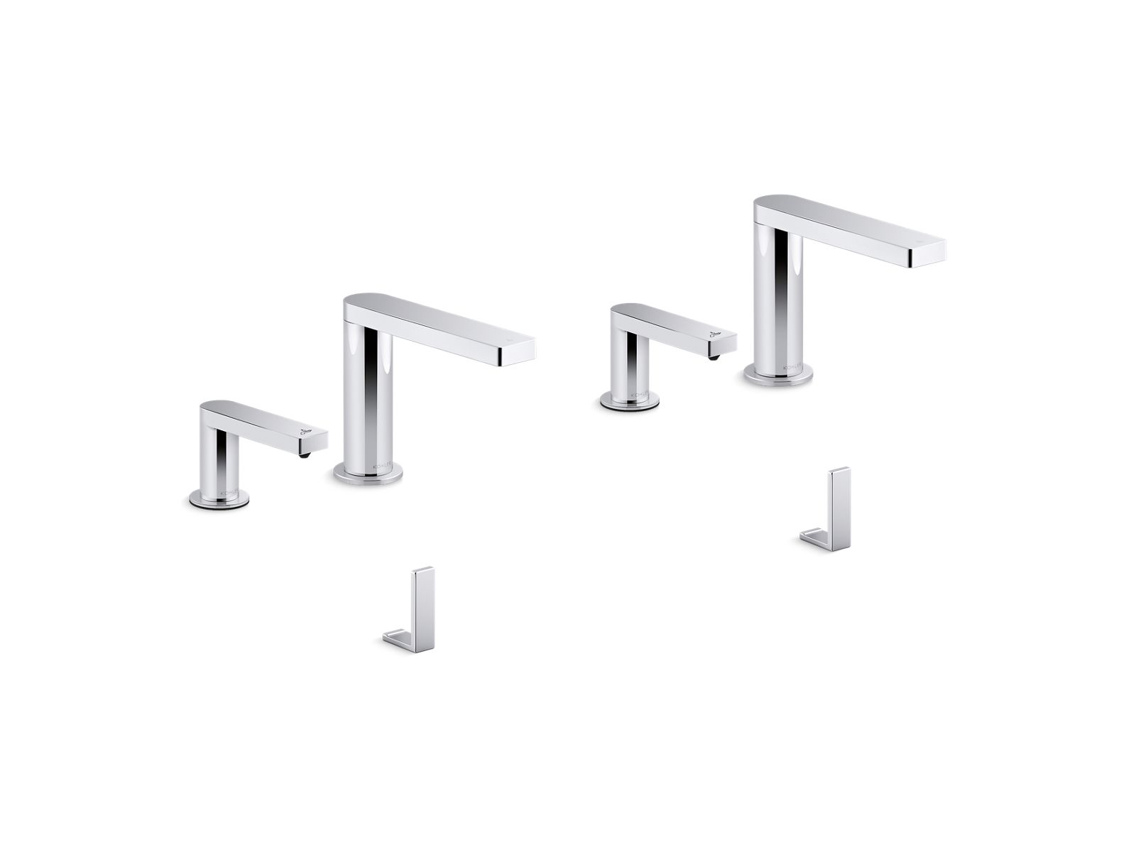 Composed® Touchless Lavatory Faucets And Soap Dispensers With Kinesis® Sensor Technology, Ac-Powered, 0.5 Gpm