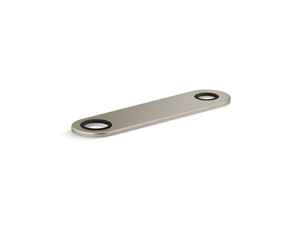 8" Two-Hole Escutcheon Plate For Insight™ And Kinesis® Lavatory Faucets And Soap Dispensers
