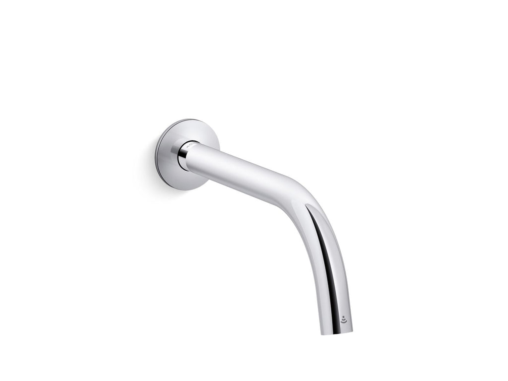 Components™ Touchless Wall-Mount Lavatory Faucet With Kinesis® Sensor Technology, Tube Design, Ac-Powered, 0.5 Gpm